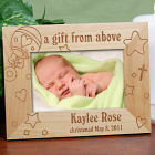 Baby Rattle Baby Wood Picture Frame